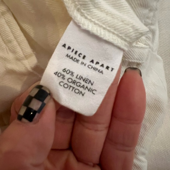 NWOT Apiece Apart Bari Crop Trouser - Picture 4 of 5